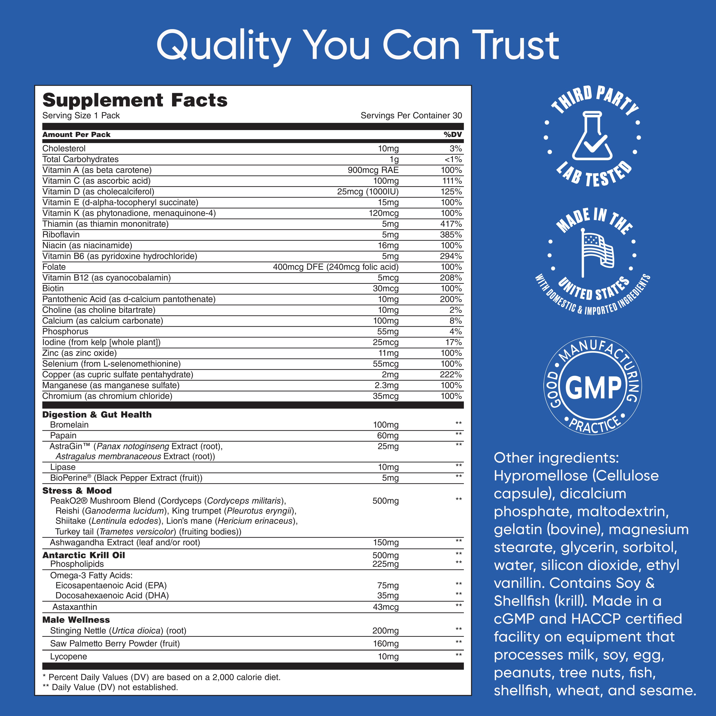 Image of Men's Total Health Pack