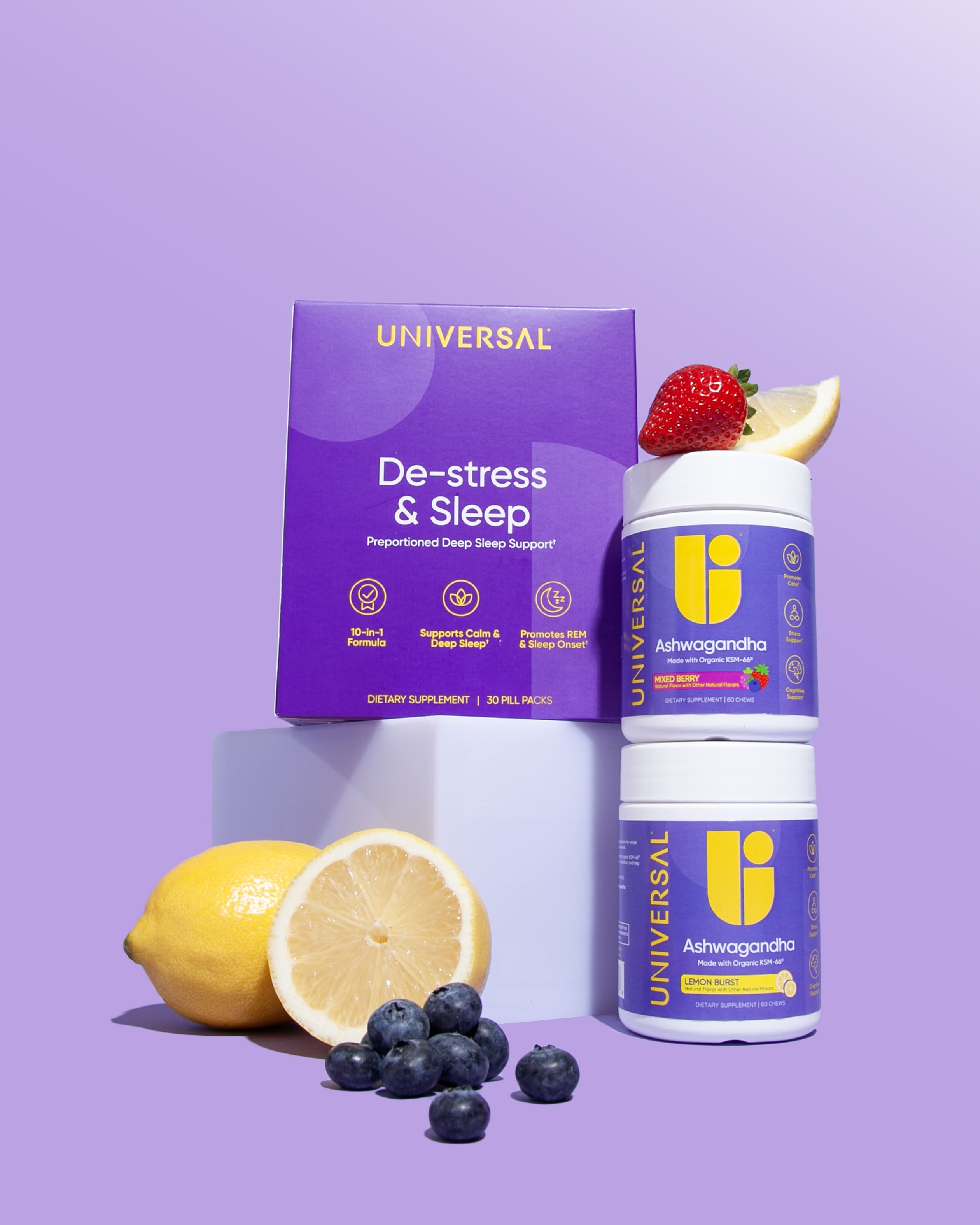 Image of de-stress and sleep